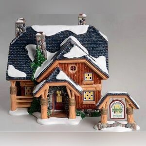 Department 56 Moonlight Bay Bunk & Breakfast Snow Village Retired